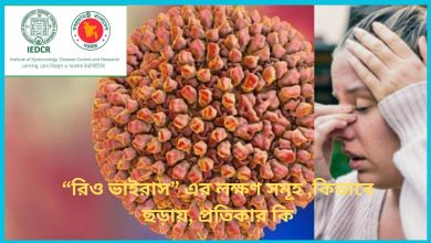 “রিও ভাইরাস” এর লক্ষণ সমূহ ,কিভাবে ছড়ায়, প্রতিকার কি